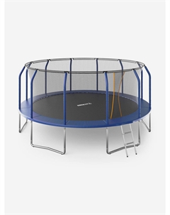 Батут каркасный Supreme Basic 16 ft, диаметр 488 см, до 160 кг, Синий Unix line