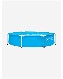 Бассейн 28205 каркасный Metal Frame244х51 см, объем 1828 л, Синий Intex