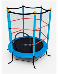 Батут детский SMRKIDS 55" с сеткой, BLUE, Голубой Dfc