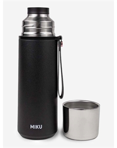 Термос для напитков 1000 мл (TH-CLS-1000B), цвет черный, Черный Miku