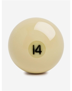 Шар бильярдный d=68 мм Русская Пирамида №14, Белый Estafit