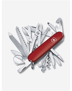 Нож складной SwissChamp, 91 мм, 33 функции, Красный Victorinox