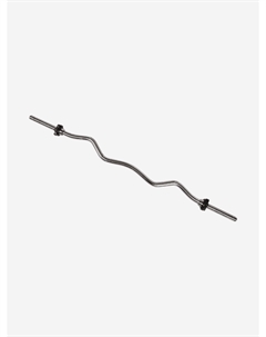 Гриф кривой W-образный (26 мм.), Серый Barbell atlet