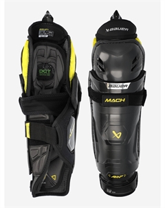 Щитки хоккейные детские Supreme Mach JR, Черный Bauer