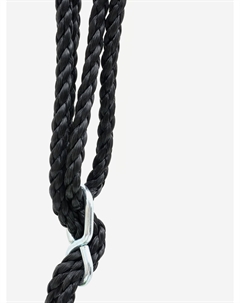 Качели-гнездо подвесные детские Black 120 см, садовый детский гамак для улицы, максимальная нагрузка 150кг, Черный Unix line