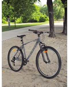 Велосипед горный Energy 1.0 alt 26" 2024, Серый Stern