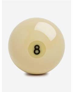 Шар бильярдный d=68 мм Русская Пирамида №08, Белый Estafit