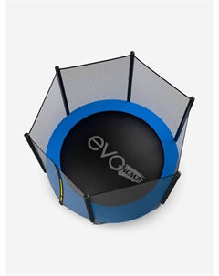 Батут каркасный Standard 8ft, диаметр 244 см, Синий Evo jump