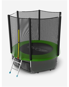 Батут каркасный External 6ft + нижняя защитная сеть, диаметр 183 см, Зеленый Evo jump