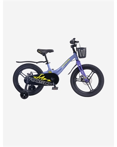 Велосипед Детский JAZZ Pro 18'' Синий карбон (2024), Мультицвет Maxiscoo