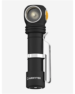 Фонарь налобный Wizard C2 Pro v4 Magnet USB, теплый свет, Черный Armytek
