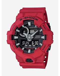 Спортивные часы GA-700-4A, Красный Casio