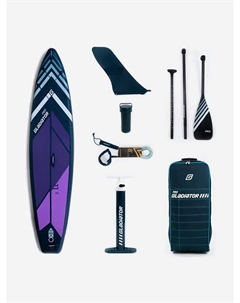 SUP доска надувная PRO 11.2, Фиолетовый Gladiator