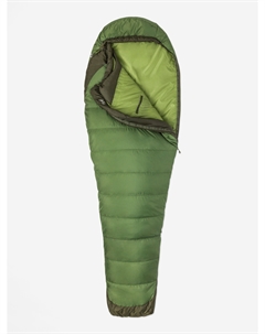 Спальный мешок мужской Trestles Elite Eco 30 левый, Зеленый Marmot