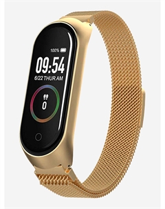 Смарт-часы BRSM44BGWB с счетчиком калорий, календарем, монитором кислорода в крови, Золотой Bandrate smart
