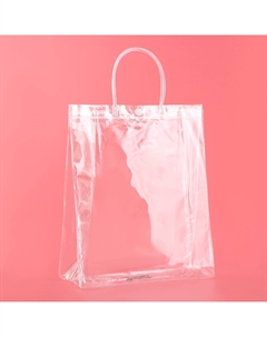 Пакет прозрачный подарочный из пвх, l 26×30×10 см Upak land
