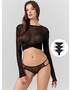 Трусы женские бразилиана мультипак (3 шт.) Mark formelle