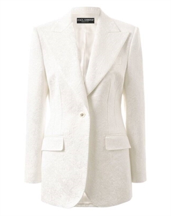 Жакет из хлопка и вискозы Dolce&gabbana