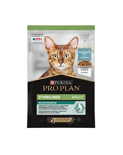 Pro Plan Nutrisavour Sterilised пауч для стерилизованных кошек и котов (кусочки в желе) (Океаническая рыба, 85 г.) Purina pro plan