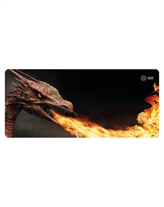 Коврик для мыши Dragon, игровой, 900x400x3мм, черный/принт (CS-MP-PRO06XXL) Cactus