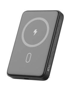 Внешний аккумулятор Wi-P043 MagSafe 10000mAh с подставкой (черный) Wiwu