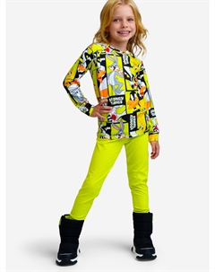 Термокомплект для девочек: брюки, толстовка, Мультицвет Playtoday