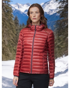 Пуховик женский Chamonix Light V2, Красный Bask
