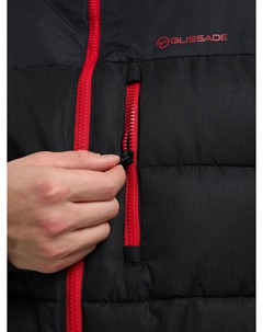 Пуховик мужской, Черный Glissade