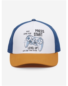 Бейсболка для мальчика KIDS, Мультицвет Totti