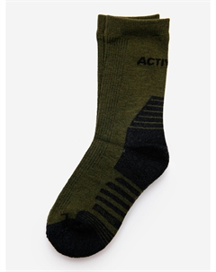 Термоноски для мальчиков (средние махровые), Зеленый Playtoday