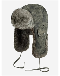 Шапка-ушанка 9217101 BOMBER PIGSKIN RABBIT (серый), Серый Stetson