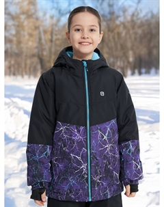 Куртка утепленная для девочек, Черный Gusti