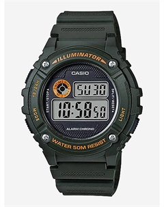 Наручные часы W-216H-3B, Зеленый Casio