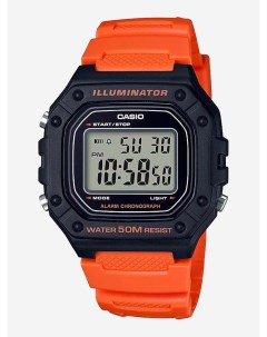 Наручные часы W-218H-4B2, Оранжевый Casio