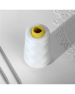 Нитки 40/2, 4500 м, белые Арт узор