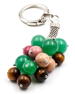 Брелок оберег Бусики-колечки