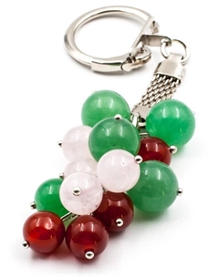 Брелок оберег Бусики-колечки