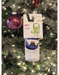 Колготки детские розовые с узором Mark formelle