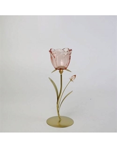 Декоративный подсвечник Rosa 11x10,5x28 см Arya home collection