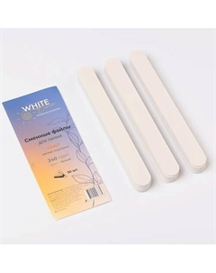 Сменные файлы для пилки Овал мягкая подложка 180 грит White line