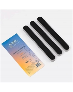 Сменные файлы для пилки Овал мягкая подложка 180 грит черный White line