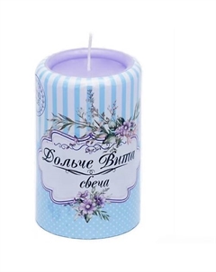 Свеча пеньковая, "Дольче вита", белая Индокитай