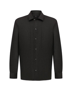 Рубашка из шерсти и шелка Zilli