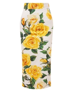 Хлопковая юбка Dolce&gabbana