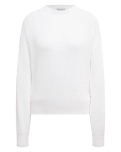 Хлопковый пуловер Brunello cucinelli