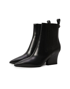 Кожаные ботильоны VLogo Lockette Valentino