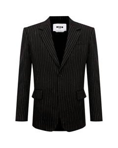 Шерстяной пиджак Msgm