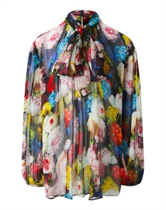 Шелковая блузка Dolce&gabbana