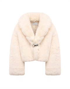 Шуба из экомеха Giuseppe di morabito