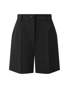 Шорты из шерсти и шелка Dolce&gabbana